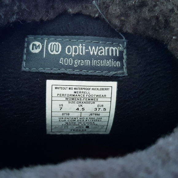 MERRELL Opti-Warm 400 g Insulated Waterproof boot7 - Picture 5 of 8